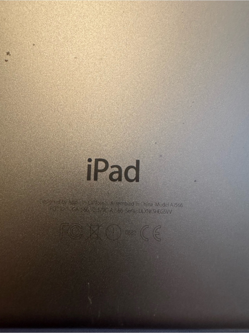 Apple iPad in golden Finish